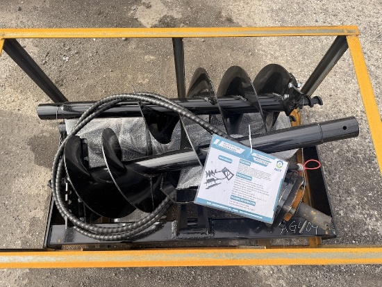 BRAND NEW 2026 AGT SKID STEER AUGER ATTACHMENT (AG404E)
