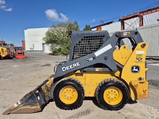 2019 JOHN DEERE 318G SKID STEER