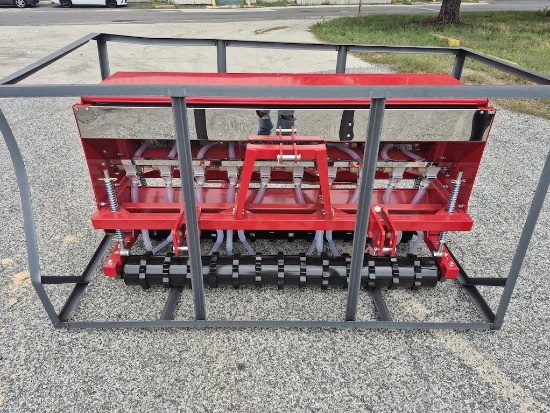 BRAND NEW AGT STSD10 SKID STEER SEEDER ATTACHMENT (AG705)