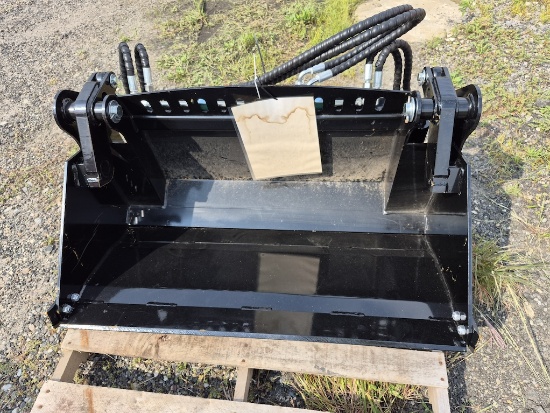 BRAND NEW VORX NL570TC SKID STEER 4-IN-1 BUCKET (SN20)