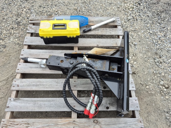 BRAND NEW VORX NL300TC SKID STEER HYDRAULIC BREAKER ATTACHMENT (SN23)