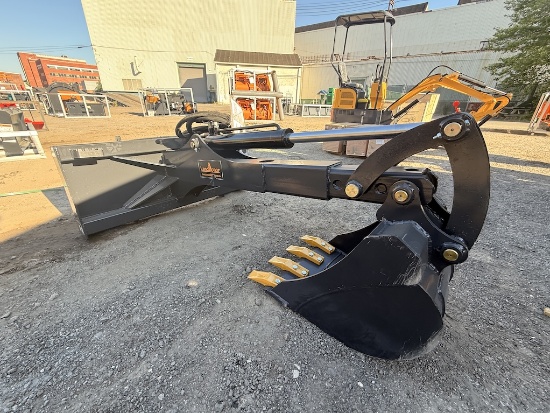 BRAND NEW LANDHONOR SKID STEER BACKHOE ARM ATTACHMENT (WA40)