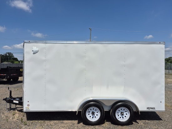 BRAND NEW UNUSED 2026 NEXHAUL N714TA ENCLOSED TRAILER BULLET SERIES
