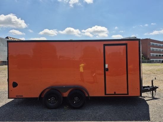 BRAND NEW UNUSED 2026 NEXHAUL N716TA ENCLOSED TRAILER BULLET SERIES