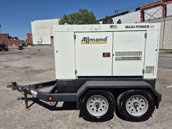 2017 Allmand Bros Mp40-8b1 Towable Generator