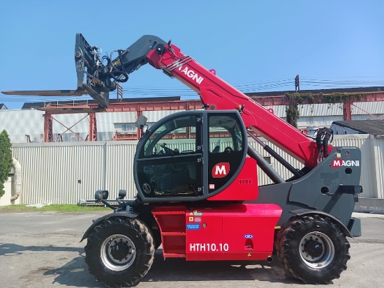 2019 MAGNI HTH 10-10-D/C 22,000LB TELESCOPIC FORKLIFT (IPS6)