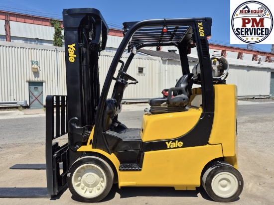 2020 YALE GLC080VX 8,000LB FORKLIFT