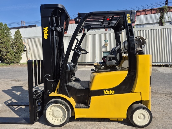 2020 YALE GLC080VX 8,000LB FORKLIFT