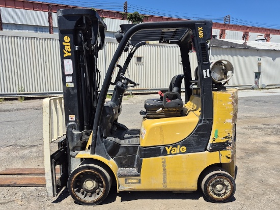2020 YALE GLC080VX 8,000LB FORKLIFT