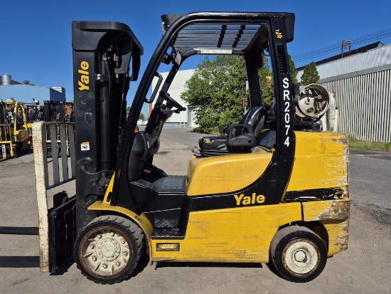 2012 YALE GLC080VX 8,000LB FORKLIFT