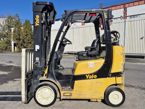 2018 YALE GLC080 8,000LB FORKLIFT