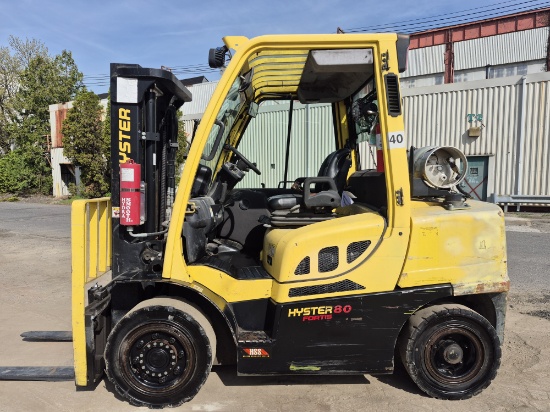 2015 HYSTER H80FT 8,000LB FORKLIFT
