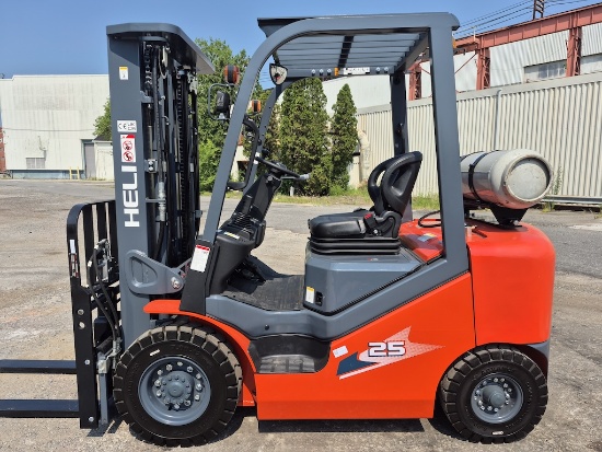 BRAND NEW UNUSED 2026 HELI CPYD25-M1H 5,000LB FORKLIFT