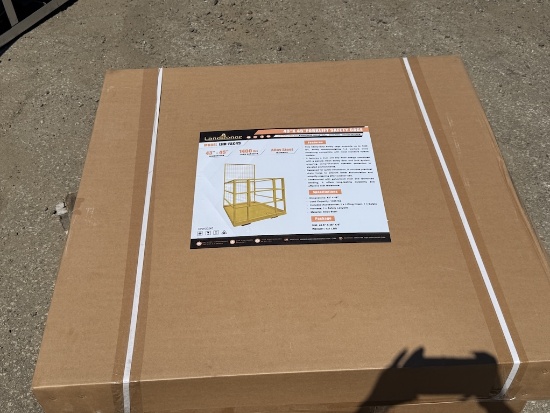 BRAND NEW LANDHONOR 43" X 45" FORKLIFT SAFETY CAGE (WA19)