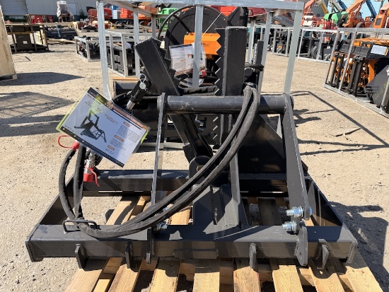 BRAND NEW LANDHONOR TREE & POST PULLER SKID STEER ATTACHMENT (WA56E)