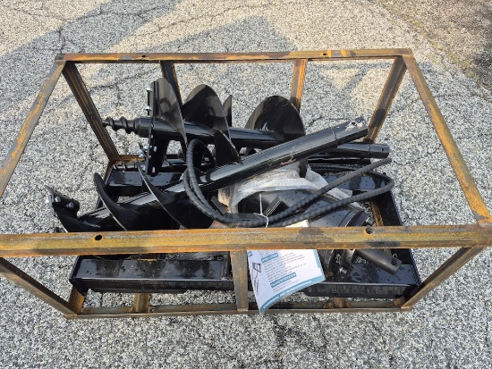 BRAND NEW MOWER KING SKID STEER AUGER ATTACHMENT (AG731)