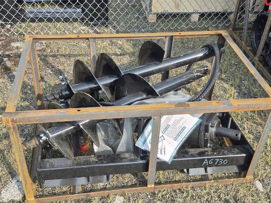 BRAND NEW AGT SKID STEER AUGER ATTACHMENT (AG730)