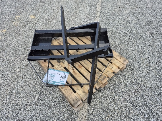 BRAND NEW 2026 MOWER KING SKID STEER FORK ATTACHMENT (AG708)