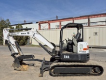 2014 BOBCAT E45 MINI EXCAVATOR