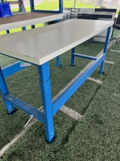 Adjustable Hight Shop Tables