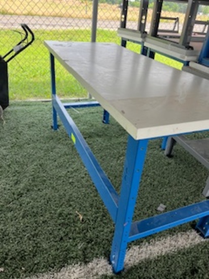 Adjustable Hight Shop Tables
