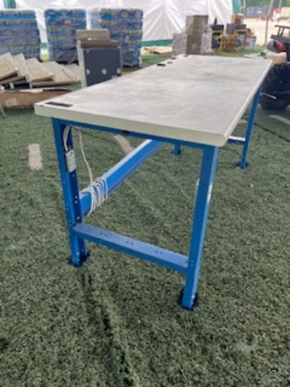 Adjustable Hight Shop Tables