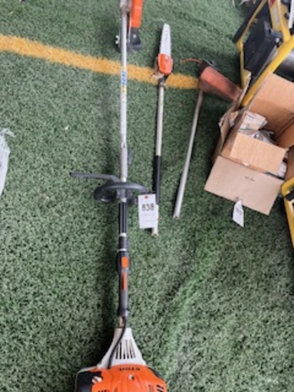 Stihl Weedeater and 2 attachments