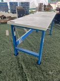 Adjustable Hight Shop Tables