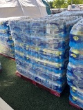 Pallet of spring water