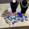 Jewelry, bows, Mirrors