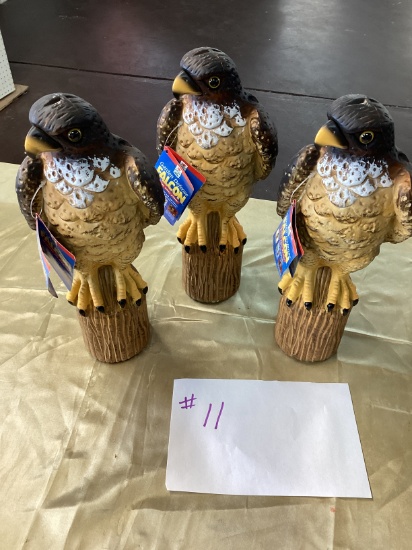 3 Falcon Deco Pcs