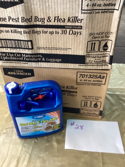 Cases of Home Pest Bed bug/Flee Killer