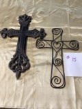 Metal Deco Crosss (2)