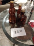 Amber Glass 3 pc