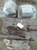 Old chest, phone cases etc