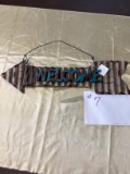 Metal Welcome Arrow
