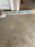 Rodeo Fans Sign