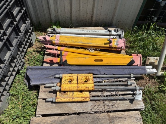 Tripods and Poles for surveying