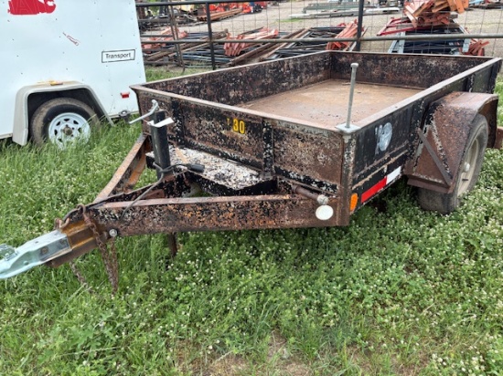 6x8 utility trailer single axle