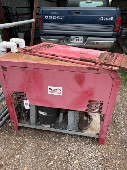 Vampire clean compressed air compressor