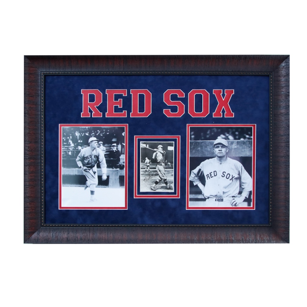 Sold at Auction: Babe Ruth Custom Framed jersey