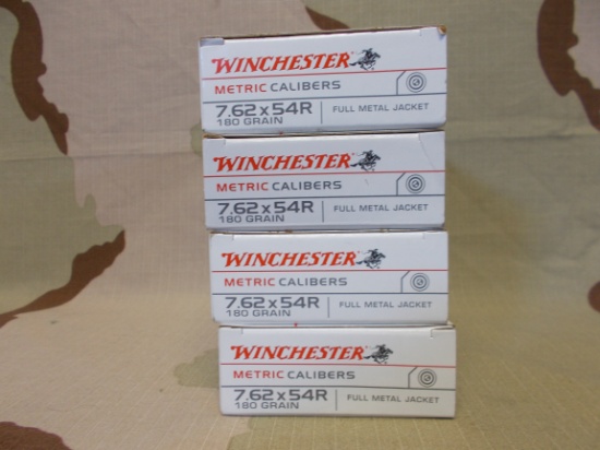 Winchester 7.62x54R 180gr. FMJ