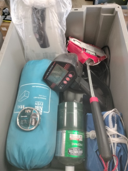 Metal Detector, Mosquito Net, Elbow Guard G-form, Grill Brush Weber