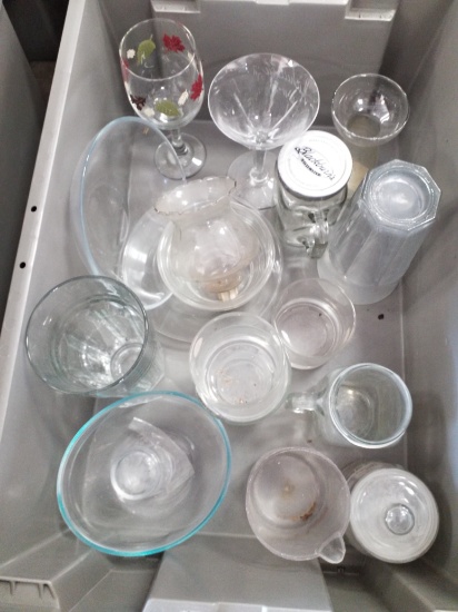 Assorted Glassware