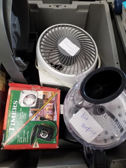 Blender Black & Decker, Small Fan, Outdoor Timer