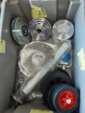 Machined Pulley, Aluminum Coil, Front Brake Rotor