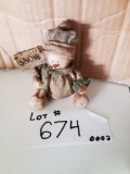 Snowman Figurine