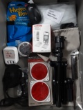 Tripod, Light Flash, Reflectors, Travel Water Bowl, Cellphone Stand
