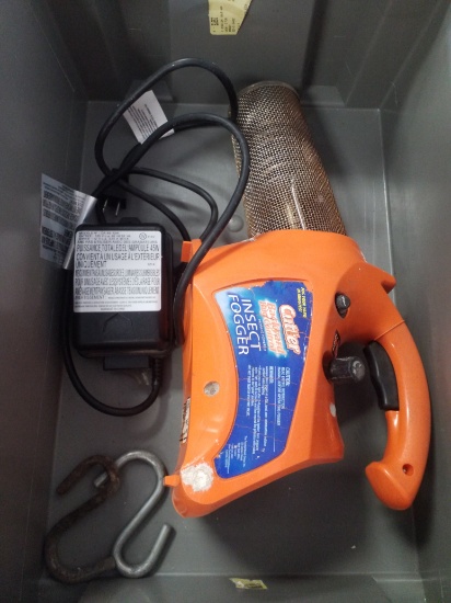 Propane Powered Insect Fogger, Landscape lighting transformer, S shaped Hardware