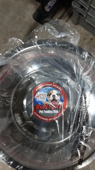 Stainless Steel Rough-n-Tough Pet Feeders